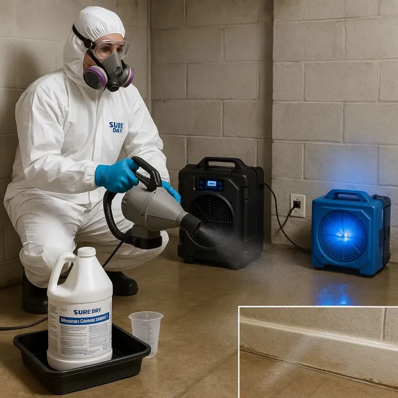 Sanitization and Odor Removal process in Portage, MI