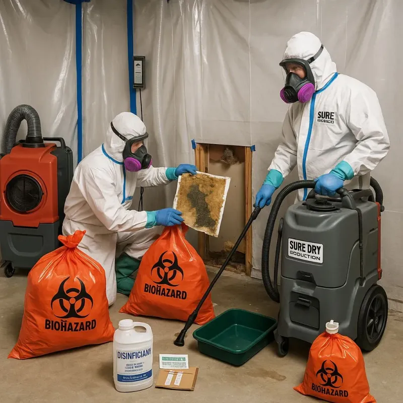 Contaminated Water Handling Protocols process in Portage, MI