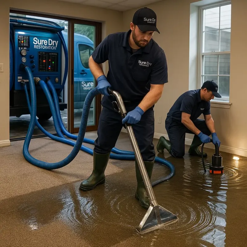 Water Extraction and Removal process in Portage, MI